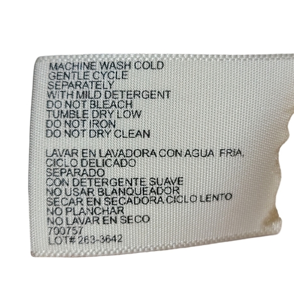 St. John's Bay size large tan heavy suede winter coat with button closure & hood - Picture 4 of 8